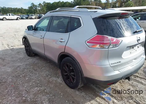 2016 Nissan Rogue Sv z USA, uszkodzony, nr VIN 5N1AT2MV7GC810601